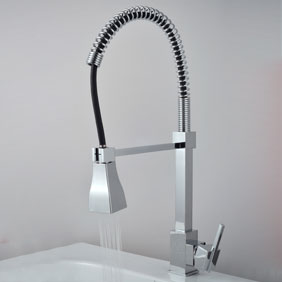 Single Handle Chrome Centerset Kitchen Faucet T0748 Single Handle Chrome Centerset Kitchen Faucet T0748