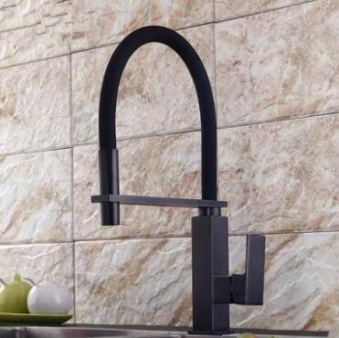 Brass New Designed Black Bronze Rotatable SPRING Mixer Kitchen Faucet F0165B Brass New Designed Black Bronze Rotatable SPRING Mixer Kitchen Faucet F0165B