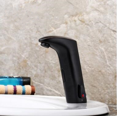 Automatic Faucet Antique Black Bronze Brass Hands Free Mixer Bathroom Sink Faucet F0228B Automatic Faucet Antique Black Bronze Brass Hands Free Mixer Bathroom Sink Faucet F0228B