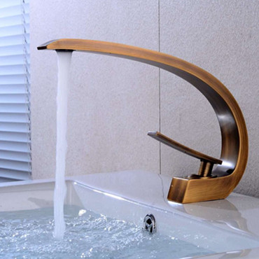 Antique Brass Bathroom Sink Faucet Art Designed Mixer Faucet FA0429 Antique Brass Bathroom Sink Faucet Art Designed Mixer Faucet FA0429