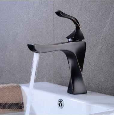 Antique Basin Faucet Art Designed Black Bronze Brass Mixer Bathroom Sink Faucet FB0118S Antique Basin Faucet Art Designed Black Bronze Brass Mixer Bathroom Sink Faucet FB0118S