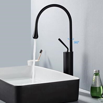 Antique Basin Faucet Black Brass Bathroom Tall Mixer Sink Faucet FB0411H Antique Basin Faucet Black Brass Bathroom Tall Mixer Sink Faucet FB0411H