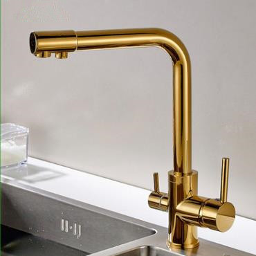 Antique Golden Printed Three Way Drinking Water Kitchen Sink Faucet FG0172 Antique Golden Printed Three Way Drinking Water Kitchen Sink Faucet FG0172