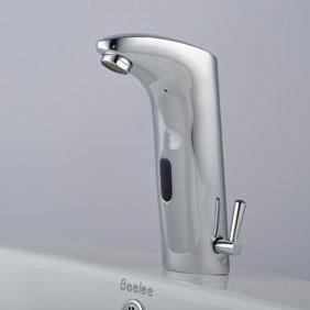 Contemporary Brass Bathroom Sink Faucet with Automatic Sensor - T0105A Contemporary Brass Bathroom Sink Faucet with Automatic Sensor - T0105A
