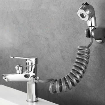 Contemporary Chrome Basin Faucet Brass Mixer with Hand Shower Bathroom Sink Faucet T0165C Contemporary Chrome Basin Faucet Brass Mixer with Hand Shower Bathroom Sink Faucet T0165C