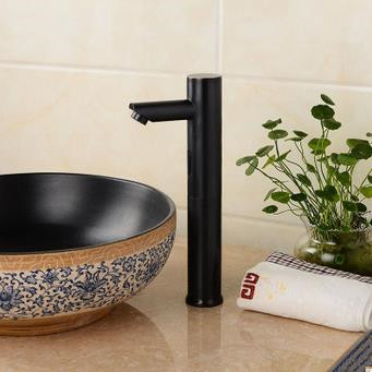 Antique Brass Black Bronze Bathroom Sink Tap Automatic Faucet T0280 Antique Brass Black Bronze Bathroom Sink Tap Automatic Faucet T0280