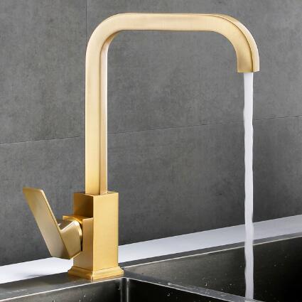 Antique Brass Golden Brushed Rotatable Mixer Kitchen Sink Faucet T2018G Antique Brass Golden Brushed Rotatable Mixer Kitchen Sink Faucet T2018G
