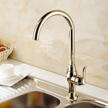 Antique Classic Style Golden Printed Mixer Kitchen Sink Faucet TA0299G Antique Classic Style Golden Printed Mixer Kitchen Sink Faucet TA0299G