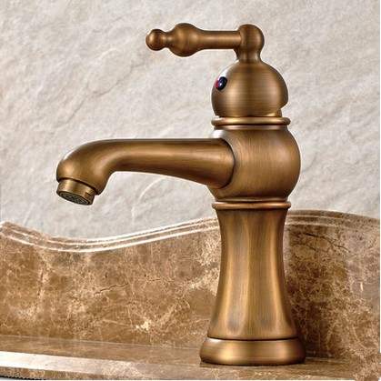 Antique Brass Single Handle Mixer Bathroom Sink Faucet TA1099 Antique Brass Single Handle Mixer Bathroom Sink Faucet TA1099