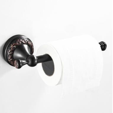 Antique Black Brass Decorative Pattern Cover Bathroom Accessory Toilet Roll Holder TCB035 Antique Black Brass Decorative Pattern Cover Bathroom Accessory Toilet Roll Holder TCB035