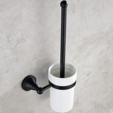 Antique Black Bronze Brass Wall-mounted Toilet Brush Holder TCB0570 Antique Black Bronze Brass Wall-mounted Toilet Brush Holder TCB0570
