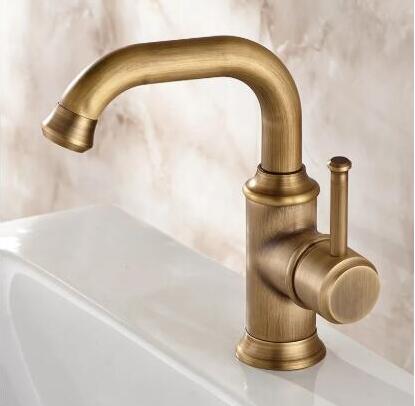 Antique Basin Faucet Brass Rotatable Mixer Bathroom Sink Faucet TF0188A Antique Basin Faucet Brass Rotatable Mixer Bathroom Sink Faucet TF0188A