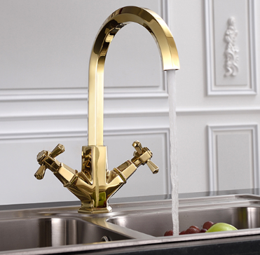 Antique Classic Brass Golden Kitchen Sink Faucet Mixer Water Faucet TF640G Antique Classic Brass Golden Kitchen Sink Faucet Mixer Water Faucet TF640G
