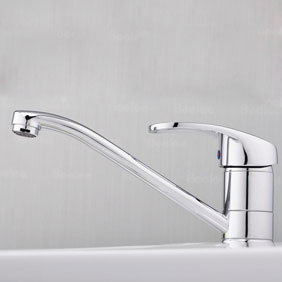 Single Handle Chrome Centerset Kitchen Faucet T18002 Single Handle Chrome Centerset Kitchen Faucet T18002